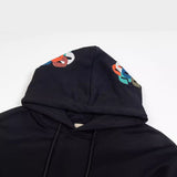 Gallery Dept Hoodie Embroidery Letter Inverted Print Hooded Sweater
