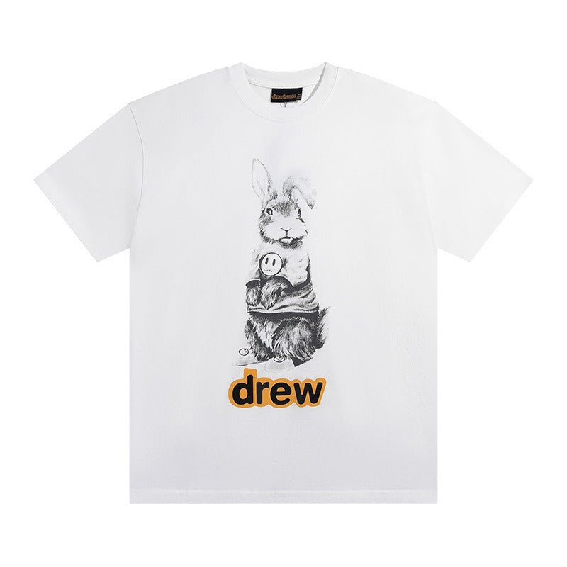 Drew house tshirt d@ew cartoon series graphic print crew neck short sleeve wholesale single piece
