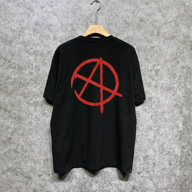 Gallery Dept T Shirt Retro Printed Loose Short-Sleeved Shirt