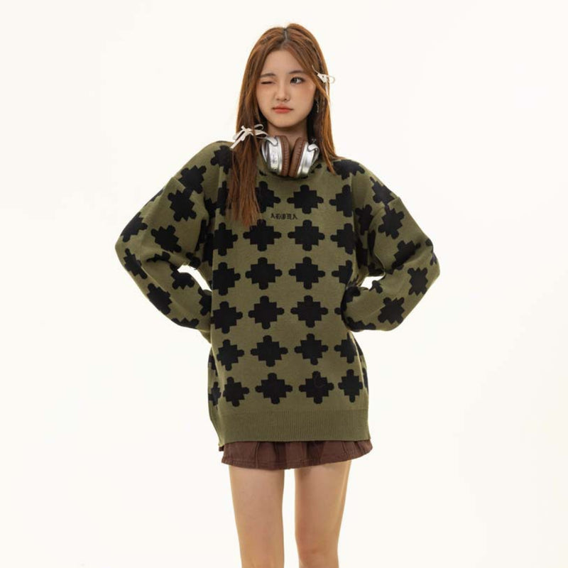 Unisex Sweater Autumn Embroidery Logo Sweater