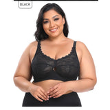 Full figure bra lace thin section