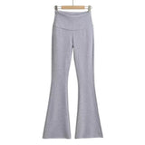 Women Sweatpants Sheath Bell-Bottom Pants Casual Trousers