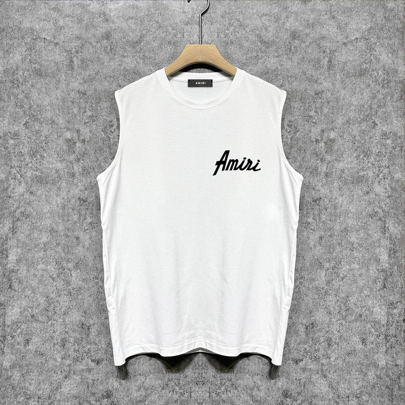 Amiri tank top pure letterprinting