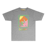 Gallery Dept T Shirt Retro Printed Loose Short-Sleeved Shirt