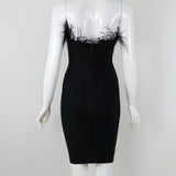Women Evening Dress Bandage One-Piece Dress Party Dress