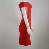 Women Evening Dress Sheath Bandage One-Piece Dress