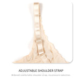 Full figure bra lace jacquard super thin