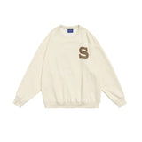 Unisex Hoodie Autumn Foaming Patchwork Sweater