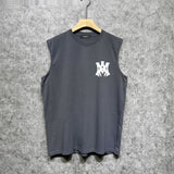 Amiri tank top hollywood spider printing