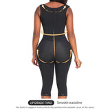 Shapewear bodysuit tightens the abdomen and lifts the buttocks