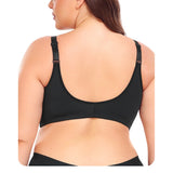 Full figure bra breast shaping