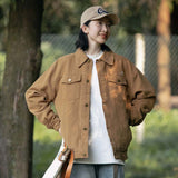Unisex Shirts Autumn Embroidery Peak Jacket