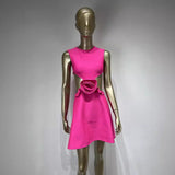 Women Dresses Sexy Sleeveless Party Dress (Ont0408)
