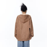 Unisex Jacket Autumn Graffiti Style Zipper Sweater