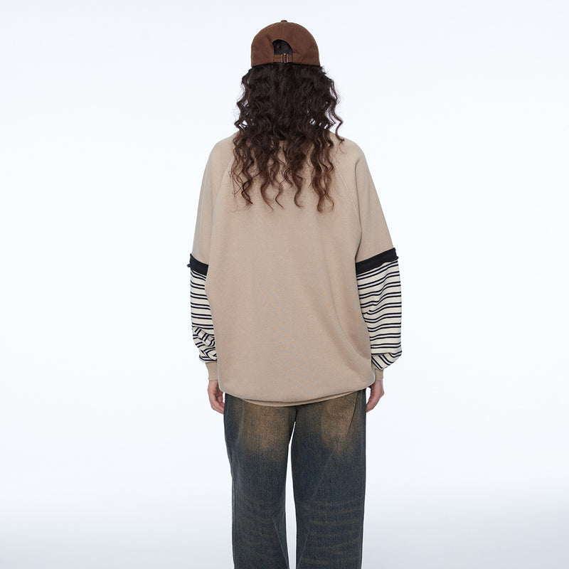 Unisex Hoodie Fall Vintage Stripe Sweatshirt