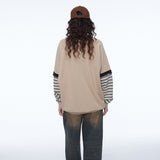 Unisex Hoodie Fall Vintage Stripe Sweatshirt