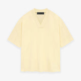 Fog Essentials T shirt Offset Logo Loose V-neck T shirt