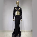 Women Dresses Bandage Dress Party Dress Skirt (Ont0408)