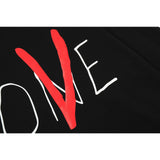 Vlone Sweatshirts Autumn/Winter Valentine's Day Limited Letter Crew Neck