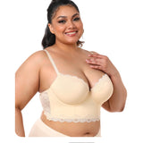 Full figure bra high support shaping lace beautiful back