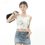 Women Vest Summer Sexy Short Vest