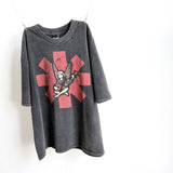 saint m t shirts s.m. red chili band collaboration graphic crewneck t-shirt