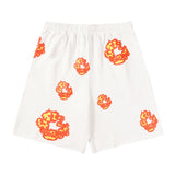 Denim Tears Outfit:T Shirt/Shorts (Separate Purchase Options) Loose Short Sleeve T-shirt Casual Shorts Suit