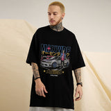 Men T Shirt Couple Short Sleeve T-shirt Men and Women Vibe Retro Half Sleeve T-shirt