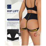 Mid-waist tummy control butt lift hip shorts