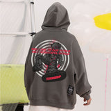 Men Hoodie Hip Hop Graffiti Printed Hoodie