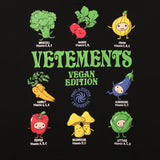 Vetements Hoodie Autumn and Winter VTM Vegetable Print Loose Hooded Sweater