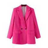 Women Suits Spring and Autumn Two-Button Suit Jacket