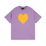 Drew house tshirt r d@ew heart & letter graphic crew neck pullover short sleeve wholesale