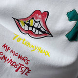 Chh Chrome Hearts Hoodie Color Sanskrit Hand Painted Graffiti Hooded Sweater