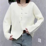 Women Knitted Cardigan Autumn and Winter Knitting Cardigan Sweater Coat Top