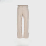 MIJKO Mens Vintage Pants MIJKO Slim-fit Splicing Deconstruction Trendy Casual Pants