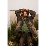 Unisex Jacket West Denim Retro Workwear Coat Jacket