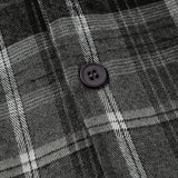 Denim Tears Shirt & Shorts 2 Piece Set Kapok Plaid Short Sleeve