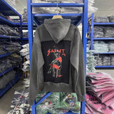 Saint m t jackets s.m cell celebration graphic washed & distressed hoodie wholesale