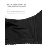 Full figure bra - wireless lace lightly lined