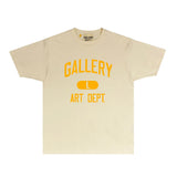 Gallery Dept T Shirt Retro Printed Loose Short-Sleeved Shirt (part2)
