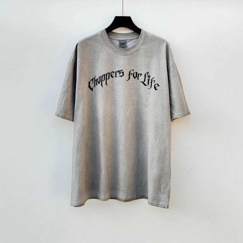 saint m t shirts s.m. flame skull graphic crewneck pullover t-shirt