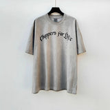 saint m t shirts s.m. flame skull graphic crewneck pullover t-shirt