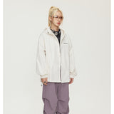 Unisex Jacket Autumn Retro Hooded Jacket for Men and Women Loose Casual Jacket