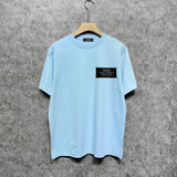 Amiri t shirts hollywood artistic font print short sleeve tee