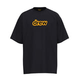 Drew house tshirt r streetwear smiley face & letter print crewneck pullover short sleeve wholesale single piece