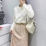 Women Knitted Cardigan Knitwear Autumn and Winter