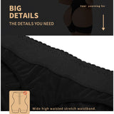 Butt lifter shapewear panty buttoned tummy tuck butt lift