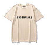 Hip-hop t-shirts, american high street short-sleeve ess heat-sealed summer t-shirt, couple's trendy top