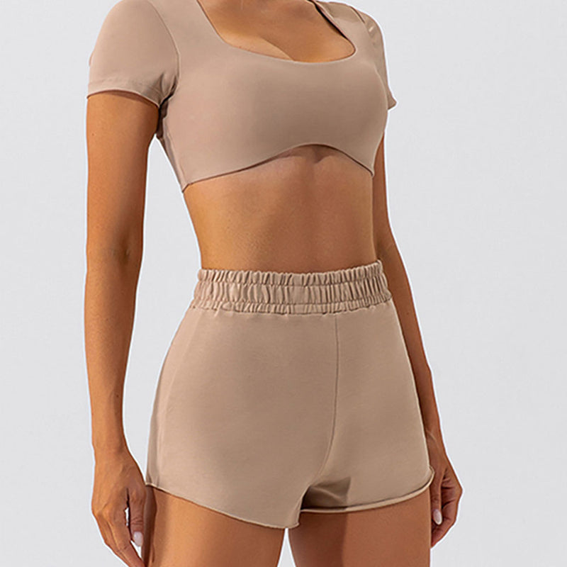 Women Yoga Sports Shorts Quick-Drying Fitness Dance Yoga Shorts